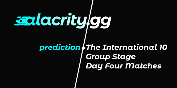 The International 10 - Group Stage Day Four Matches