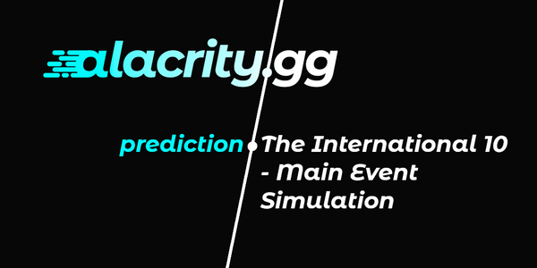 The International 10 - Main Event Simulation